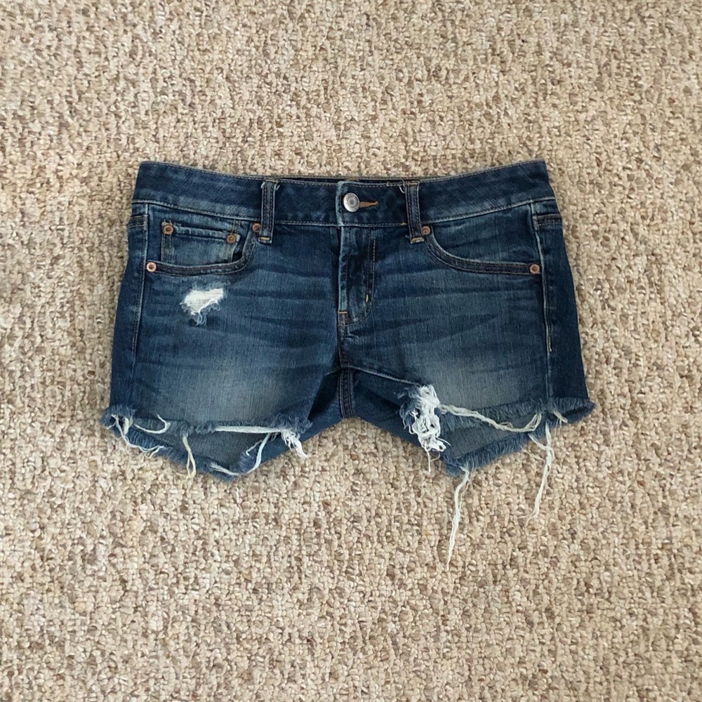 American Eagle AE Distressed Denim Jean Shorts